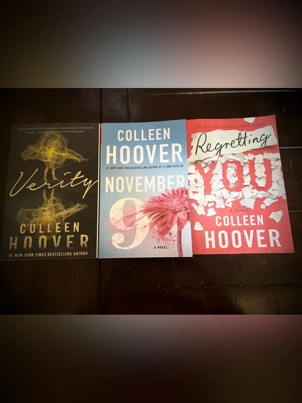 3 Colleen Hoover Books